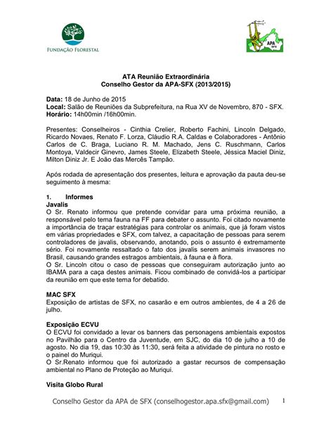 Modelos De Ata