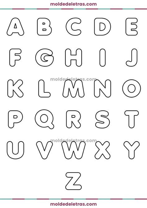 Modelos De Letras Para Imprimir
