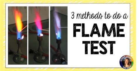 Modern Chemistry Flame Test Lab