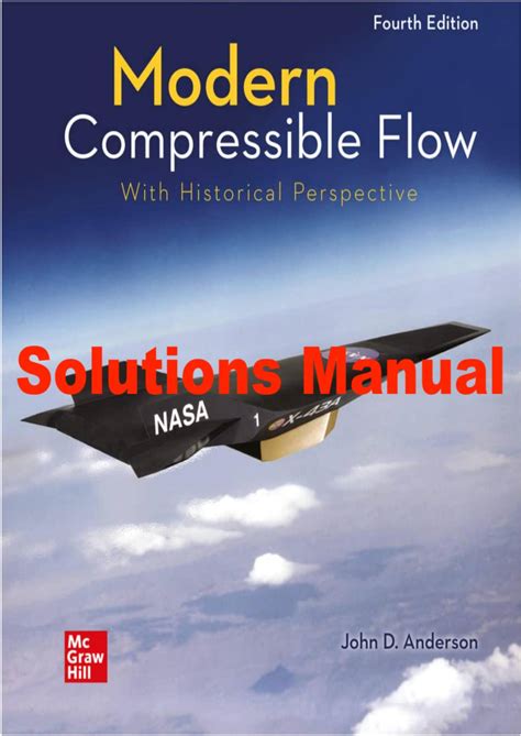 Modern Compressible Flow Solution Manual Anderson