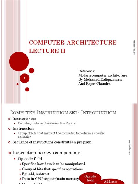 modern computer architecture by rafiquzzaman pdf