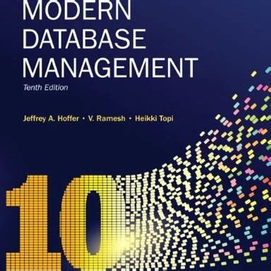 Modern Database Management 10th Edition Hoffer Answers