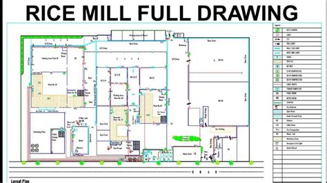 modern rice mill layout