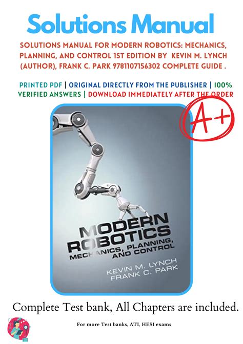 Modern Robotics Solution Manual