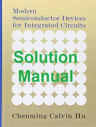 modern semiconductor devices for integrated circuits solution