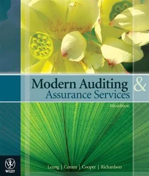Full Download Modern Auditing And Assurance Services 4Th Edition 