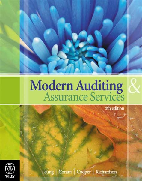 Read Online Modern Auditing And Assurance Services 5Th Edition Study Guide 
