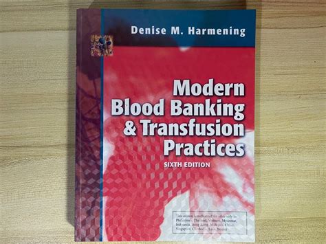 Download Modern Blood Banking And Transfusion Practices 6Th Edition 