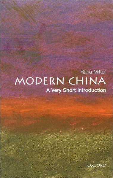 Read Online Modern China A Very Short Introduction 