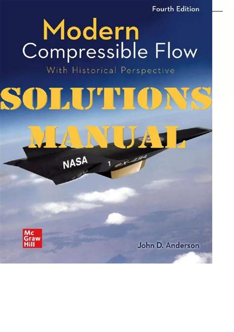 Full Download Modern Compressible Flow Anderson Solutions Manual 