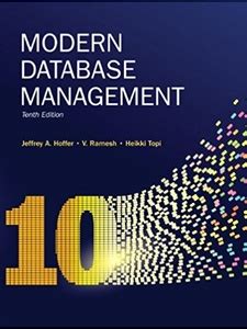 Full Download Modern Database Management 10Th Edition Answer Key 