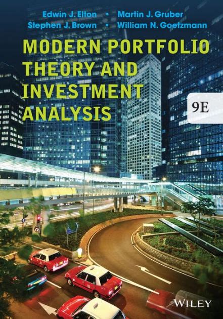 Read Modern Portfolio Theory And Investment Analysis 