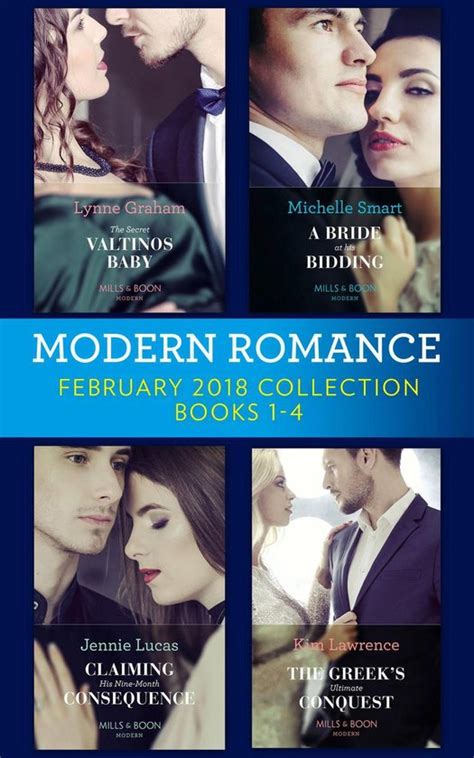 Read Online Modern Romance Collection February 2018 Books 1 4 The Secret Valtinos Baby Vows For Billionaires A Bride At His Bidding The Greeks Ultimate Mills Boon E Book Collections 
