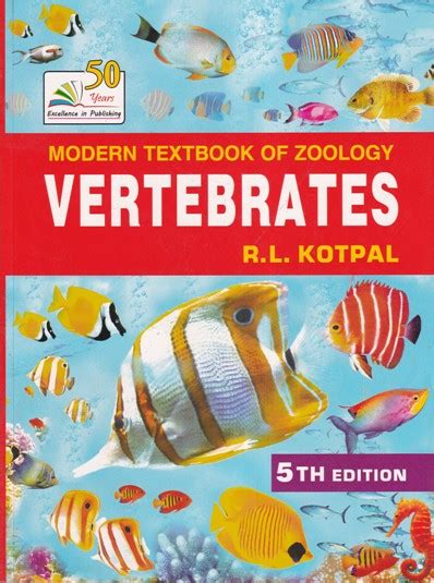 Read Modern Text Book Of Zoology Vertebrates Ebook Rl Kotpal 
