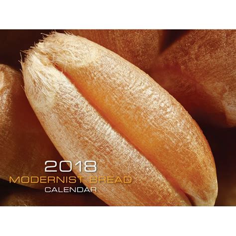 Full Download Modernist Bread 2018 Wall Calendar 