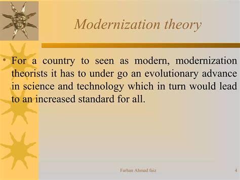 Modernization Development Theory
