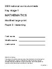 Full Download Modified Large Print Sats Papers Ks1 2007 