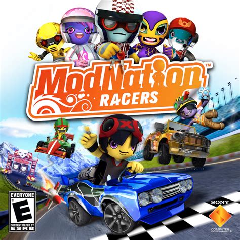 modnation racers characters music