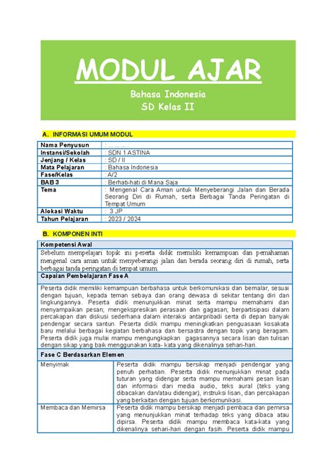 modul bahan ajar paket