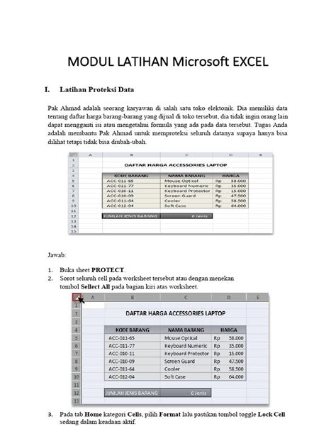 Modul Excel Lengkap