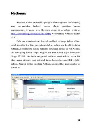 Modul Java Netbeans Lengkap