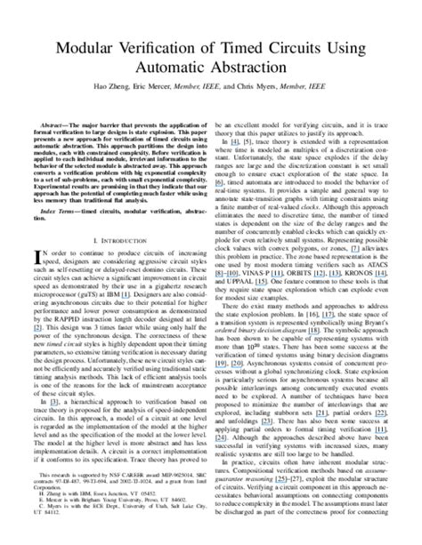 Modular Verification Of Timed Circuits Using Automatic