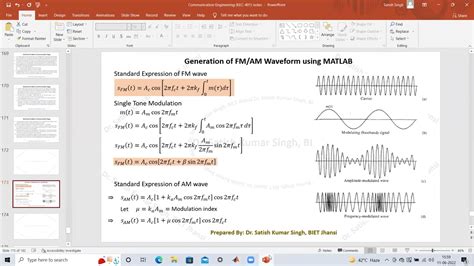 Modulation Matlab Code Frequency