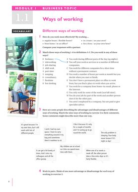 Module 1 Business Topic 1 1 Ways Of Working
