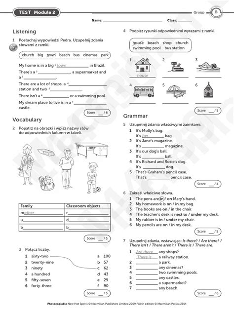 Module 2 Hot Spot 1 Two Towns Macmillan English