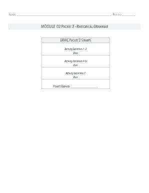 Full Download Module 02 Packet 2 Rhetorical Grammar 