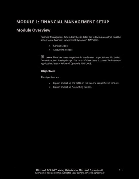 Full Download Module 1 Financial Management Setup Module Overview Cbsi 