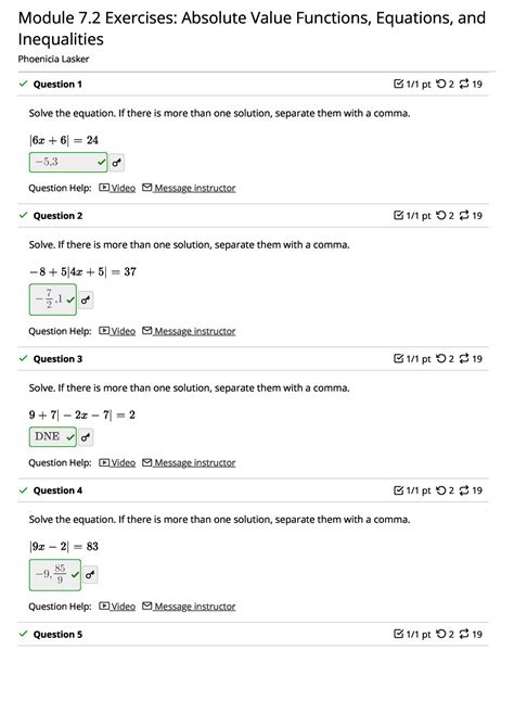 Full Download Module 2 Absolute Value Functions Equations And 