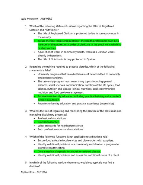 Full Download Module 9 Workbook Answers 