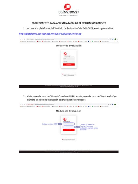 Modulo De Evaluación Conocer