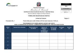 Modulo De Ofertas Y Sembrado
