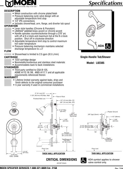 Download Moen Moentrol User Guide 