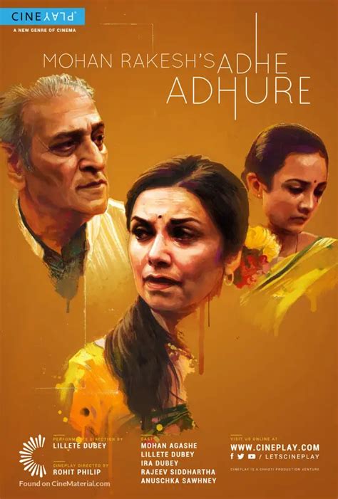 mohan rakesh adhe adhure