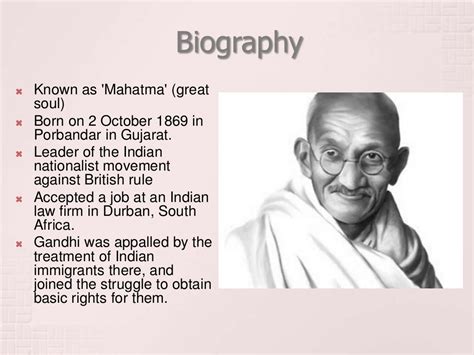 mohandas gandhi tagalog biography sample