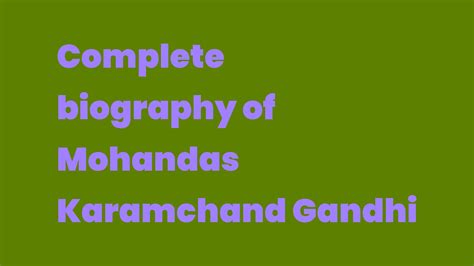 mohandas karamchand gandhi biography in marathi goat