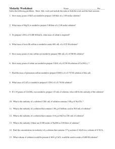 Read Molarity Chemistry If8766 Instructional Fair Rebweb 