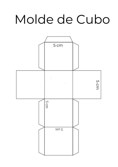 Molde De Cubo