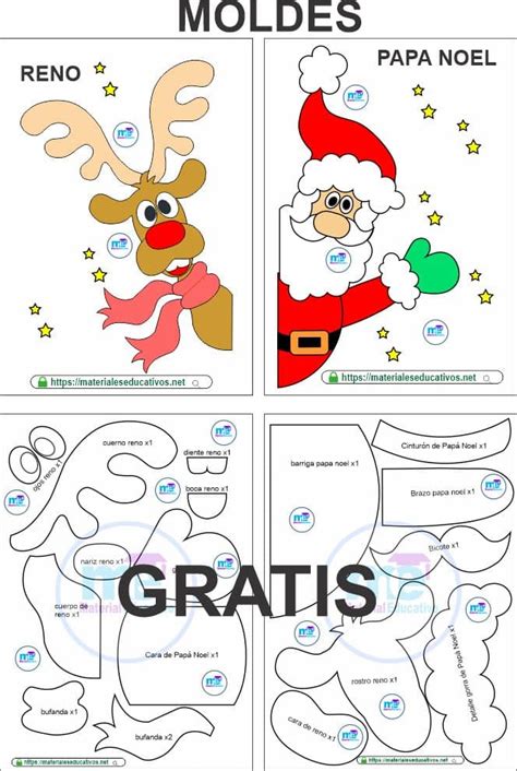 Moldes De Navidad