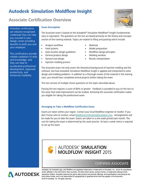 Moldflow Associate Exam Questions