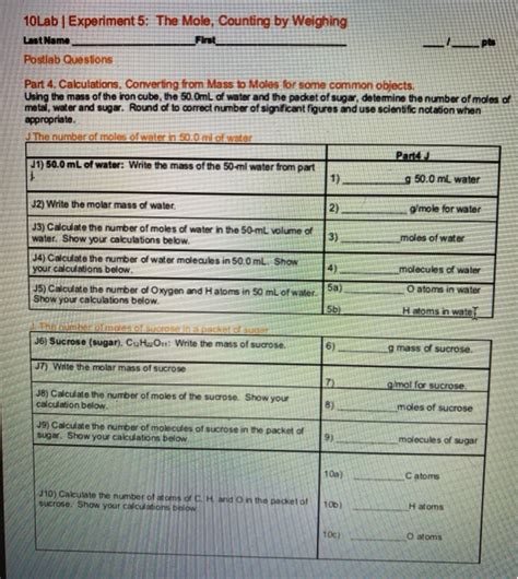 Read Mole Lab Counting And Weighing Answers 