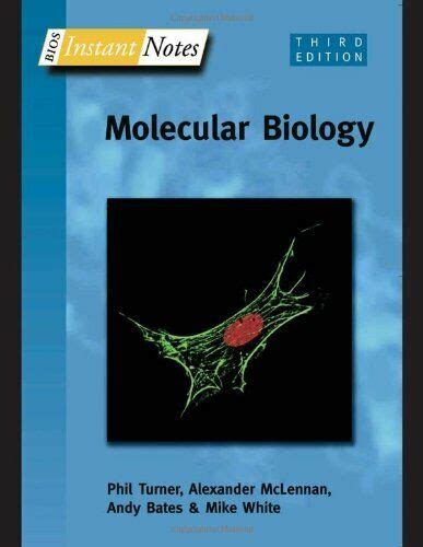 Read Molecular Biology Third Edition Instant Notes 