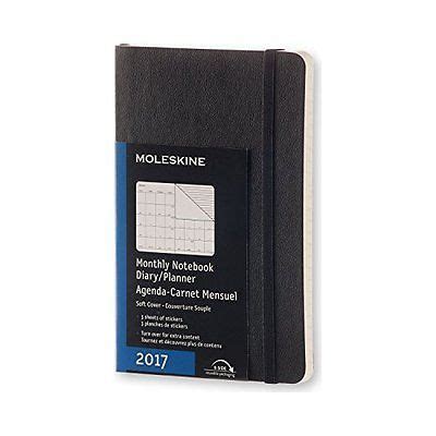 Moleskine Panoramic Weekly Planner Slim Diary 2017 Pocket Hard Cover 12 Month 