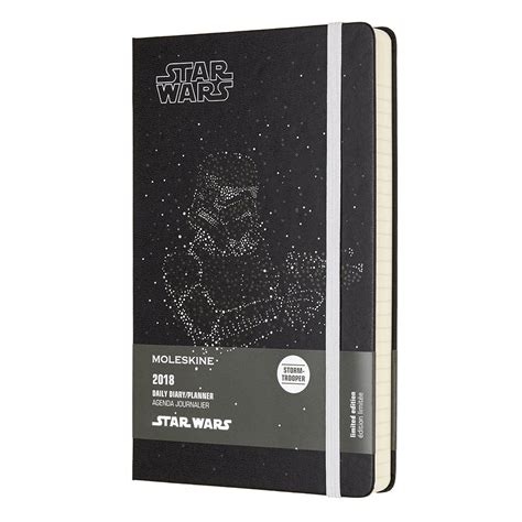 Download Moleskine Limited Edition Star Wars 12 Month Daily Planner Large Stormtrooper 5 X 8 25 