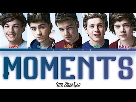 moments one direction information in words