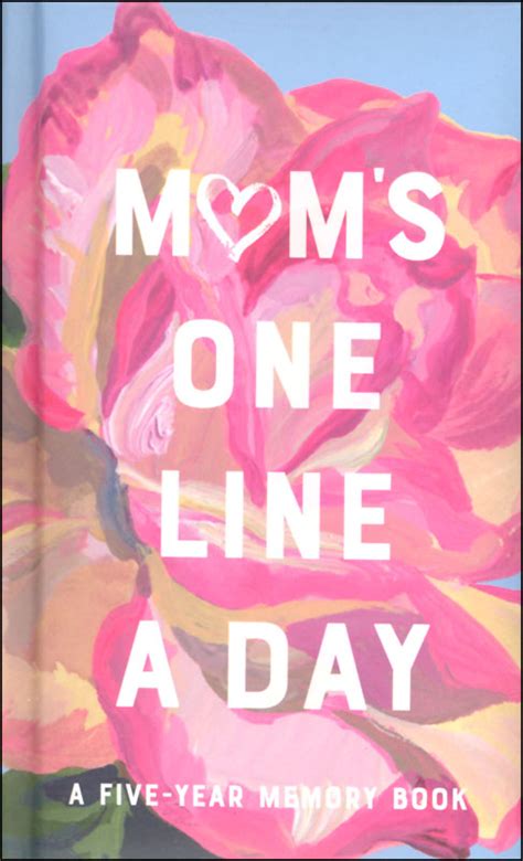 Full Download Moms One Line A Day A Five Year Memory Book 