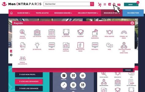 Mon Intraparis Compte Agent